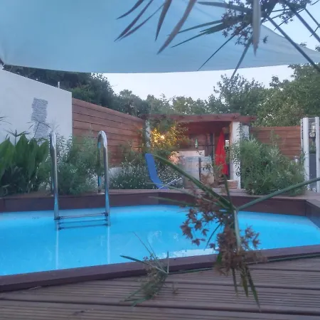 Secret Garden: Chez Gilles et Tra's Charming Zen Retreat Apartment Valergues Exterior photo